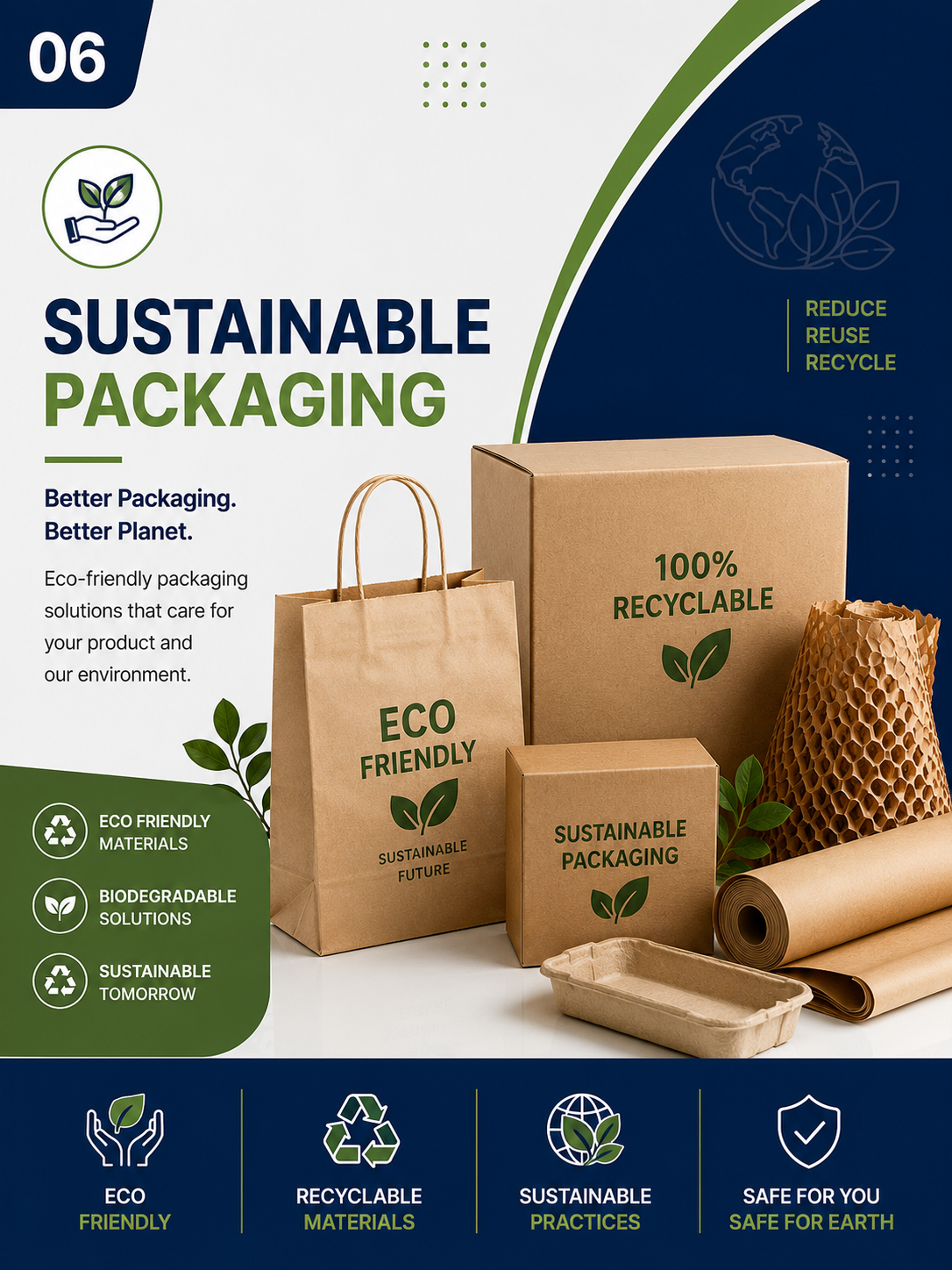 Bulk packaging rolls ready for wholesale supply